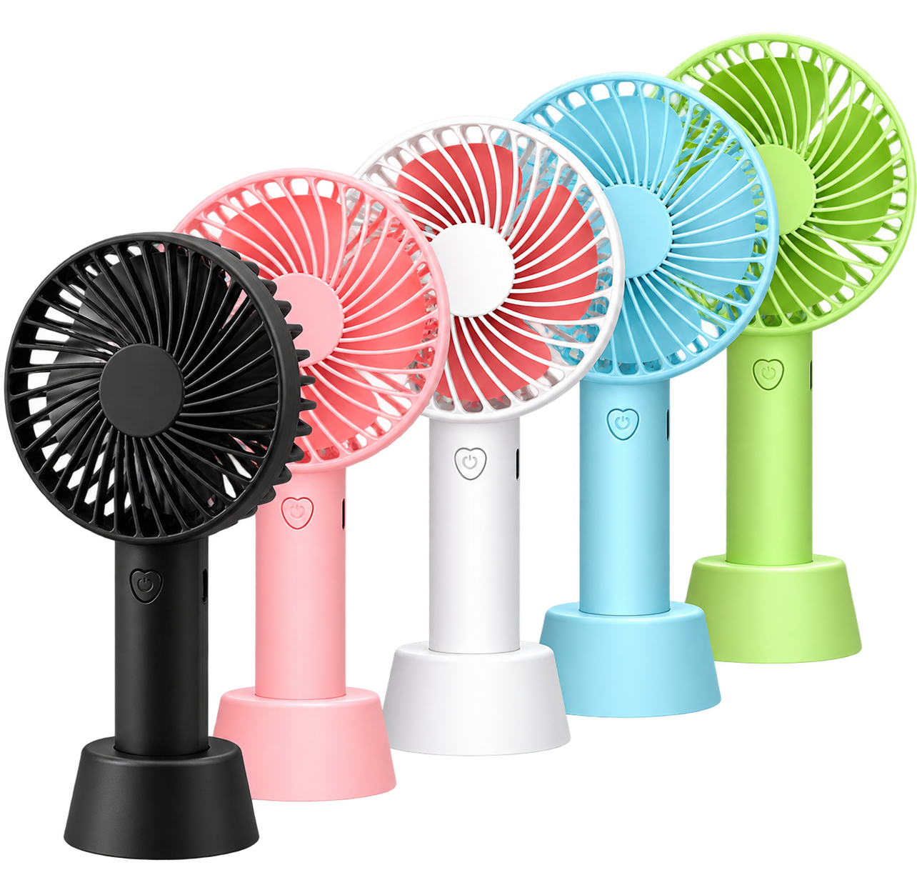 Portable USB Rechargeable Fan – Compact Battery-Powered Mini Hand Fan