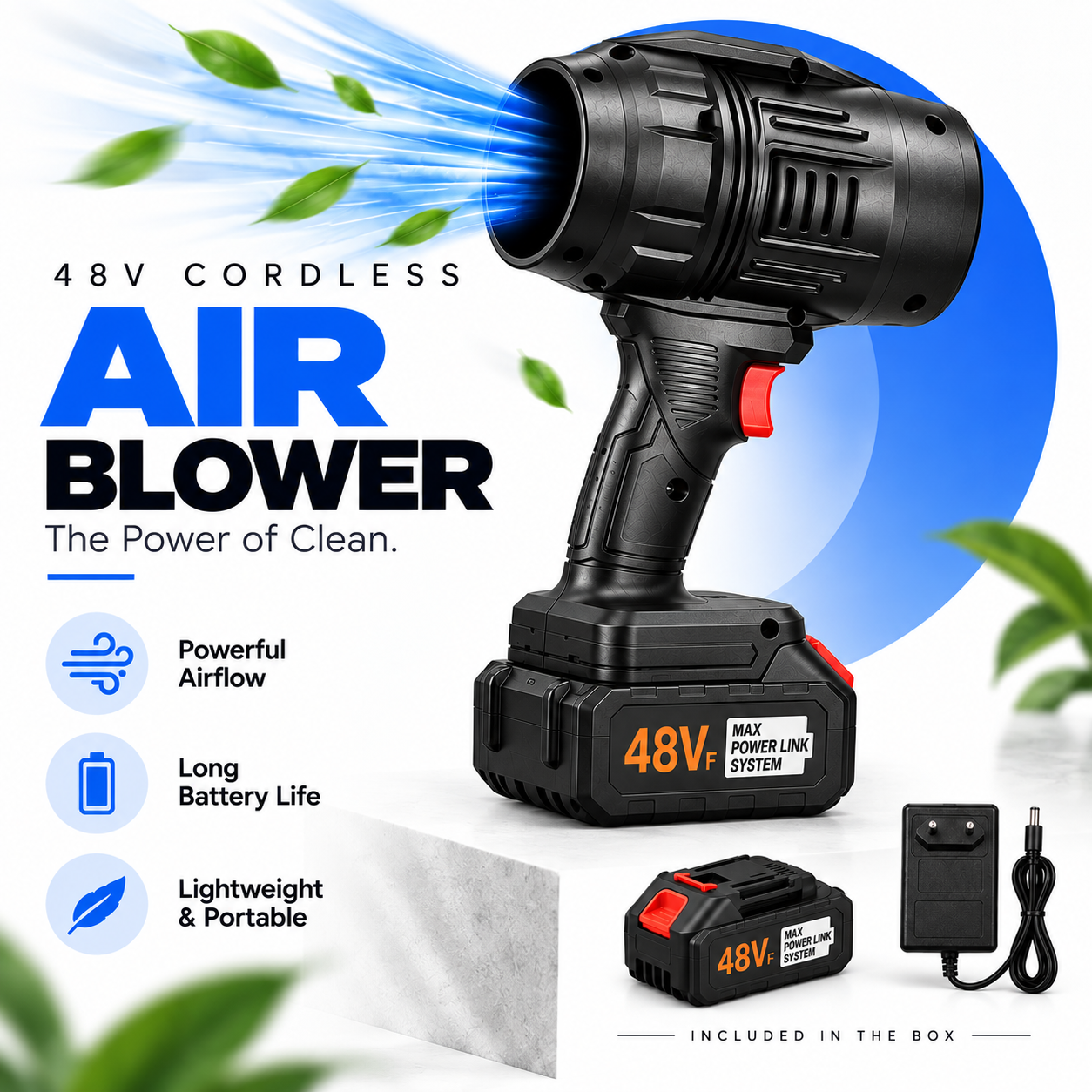 Violent Fan Cordless Air Blower (Wireless)