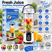 HP-189 Portable USB Rechargeable Juicer Blender Cup with Digital Display