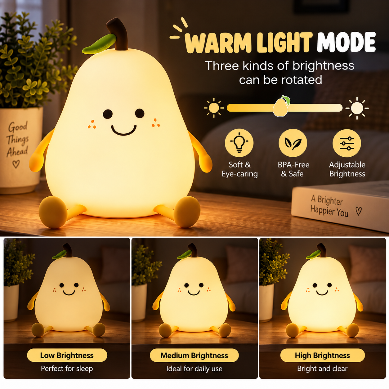 Cute Pear Lamp