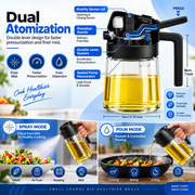 Glass Oil Dispenser Bottle