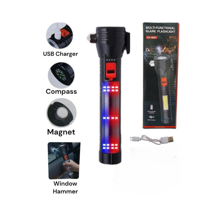 LED 5 In 1 Emergency Torch