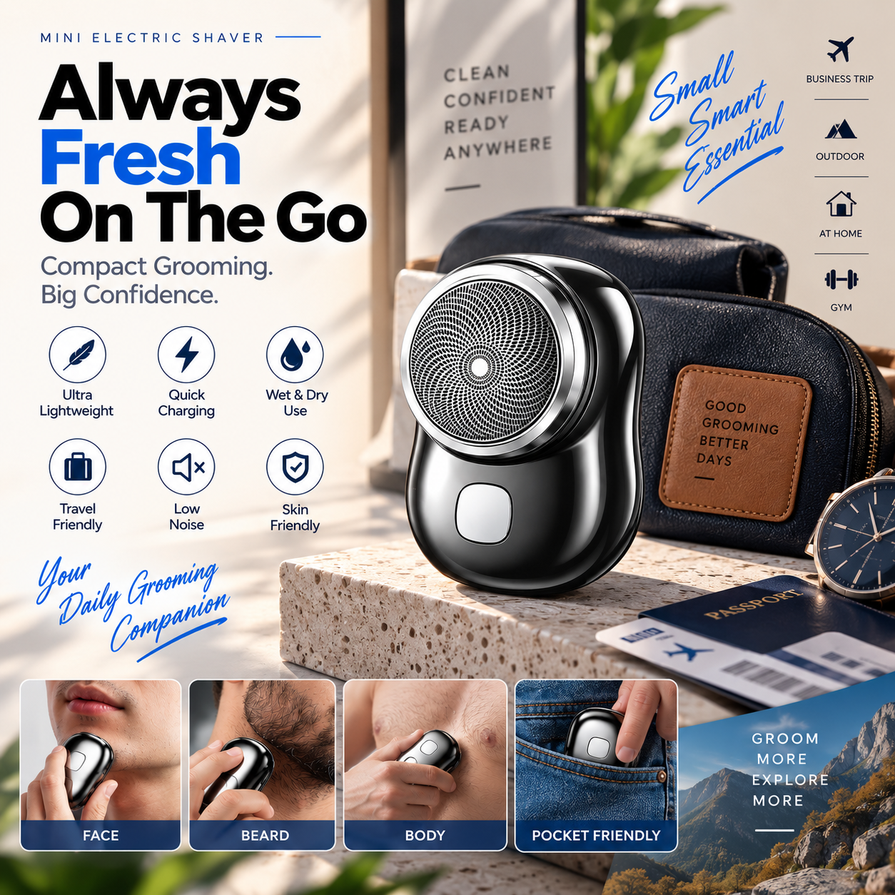 mini trimmer for men